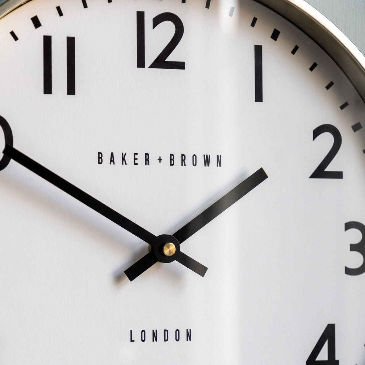 Bodhi Accessories Avast Wall Clock Champagne House of Isabella UK