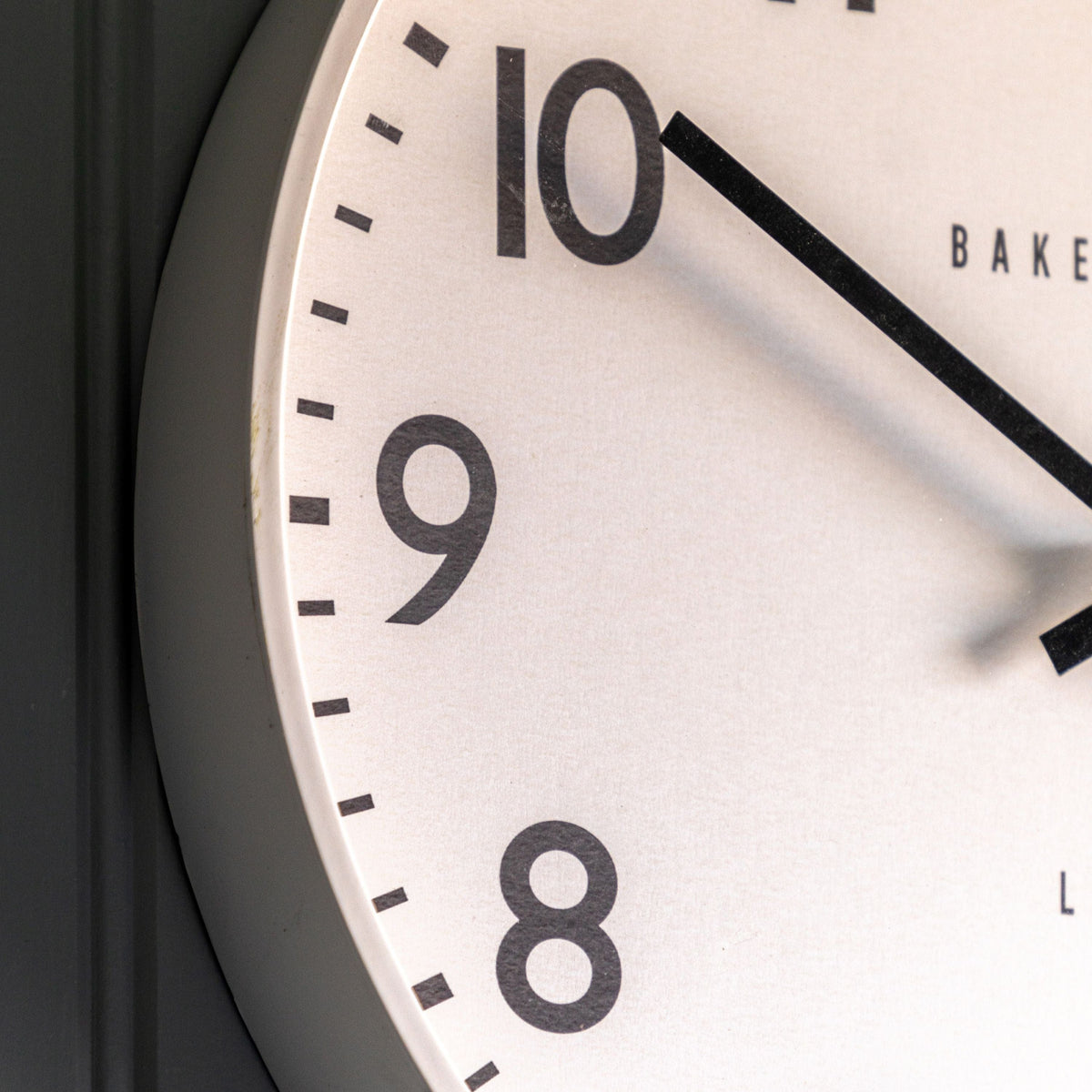 Bodhi Accessories Avast Wall Clock Putty House of Isabella UK