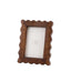 Bodhi Accessories Avila Wooden Scallop Photo Frame 6x4 House of Isabella UK