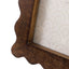 Bodhi Accessories Avila Wooden Scallop Photo Frame 7x5 House of Isabella UK