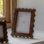 Bodhi Accessories Avila Wooden Scallop Photo Frame 7x5 House of Isabella UK