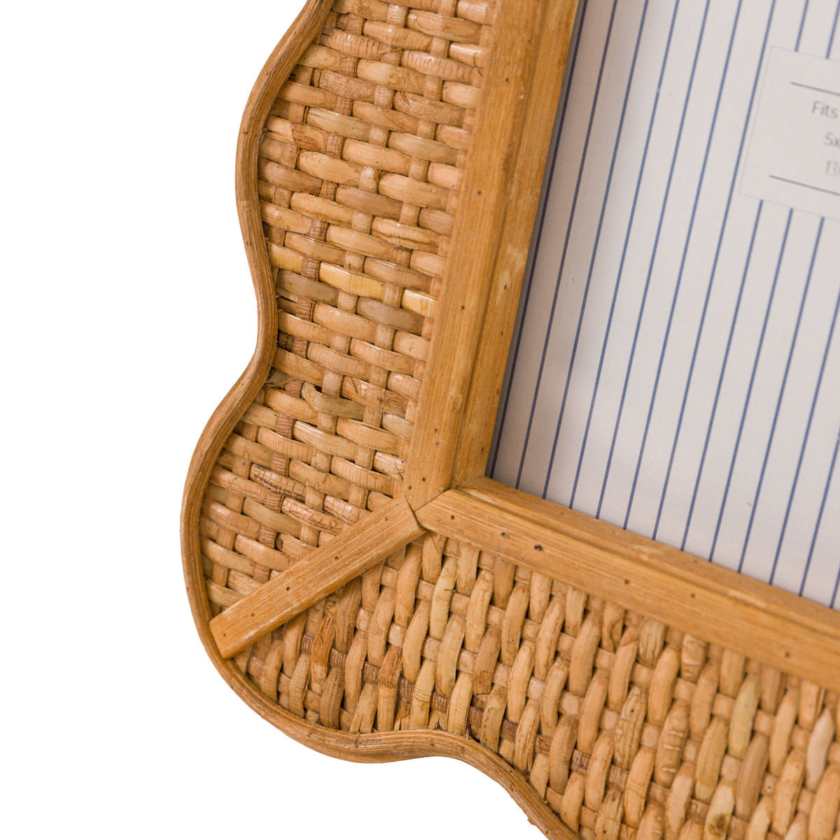 Bodhi Accessories Ayora Rattan Photo Frame 7x5 House of Isabella UK