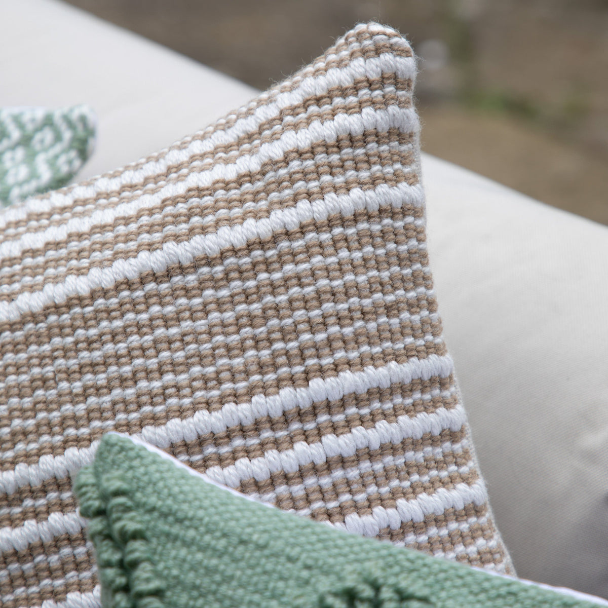 Bodhi Accessories Ayr Cushion Cover Sage House of Isabella UK