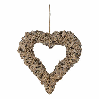 Bodhi Accessories Baildon Willow Heart Rustic | OUTLET House of Isabella UK