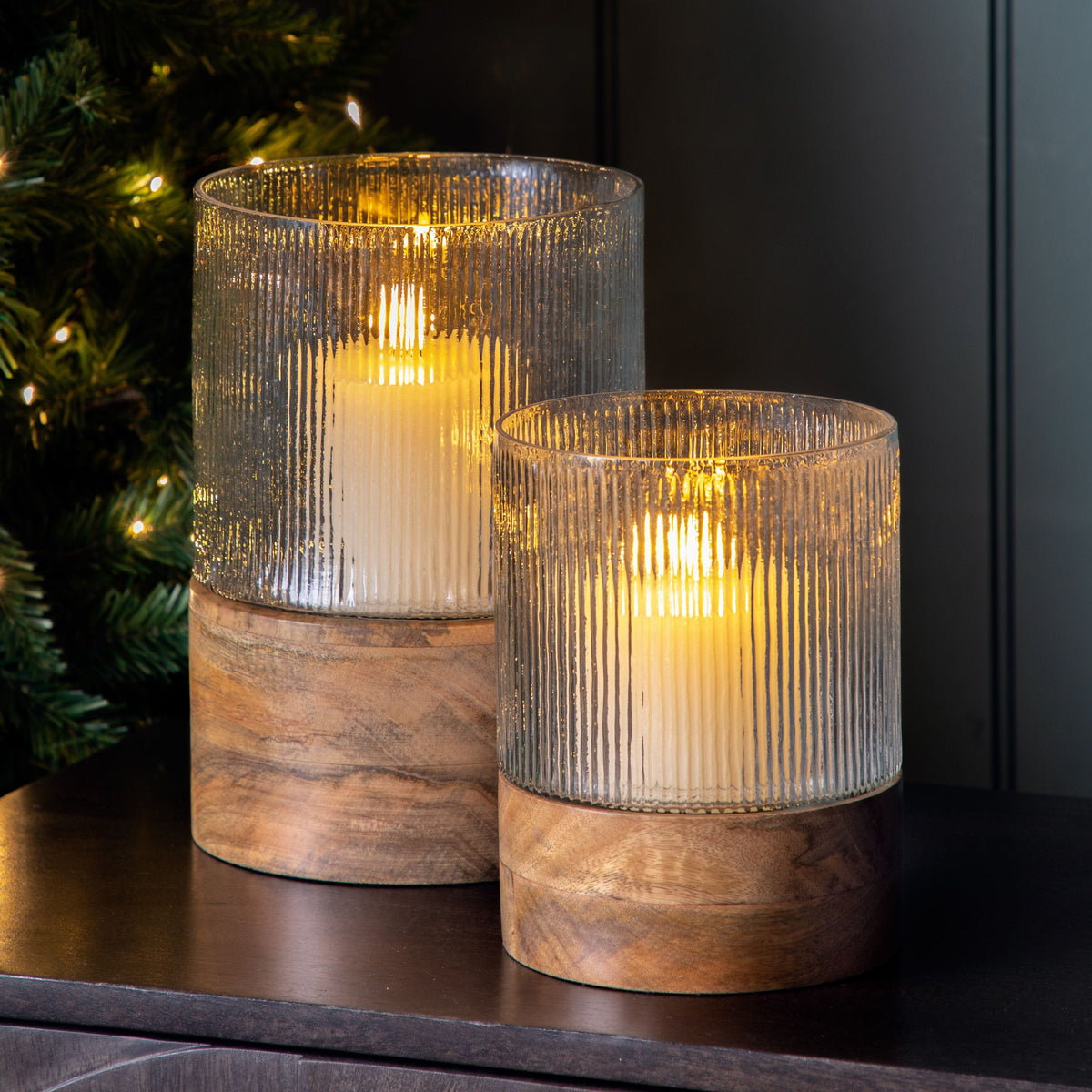 Barkla Hurricane Lamp Large.