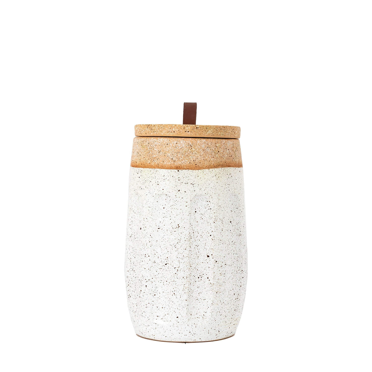 Bicester Jar - Natural/White.
