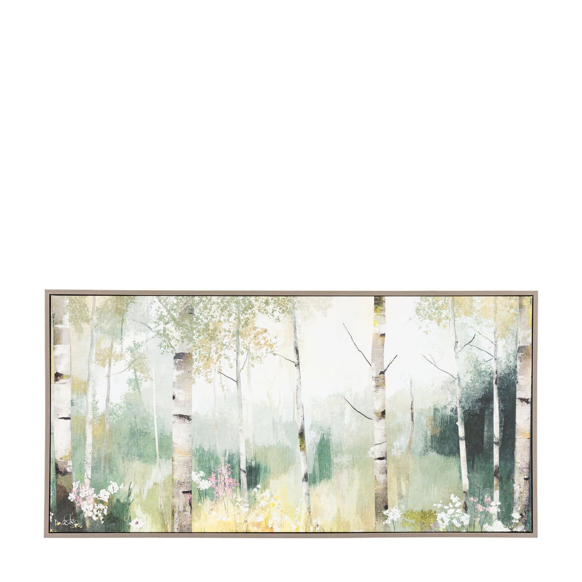 Bodhi Accessories Birch and Bloom Framed Canvas House of Isabella UK