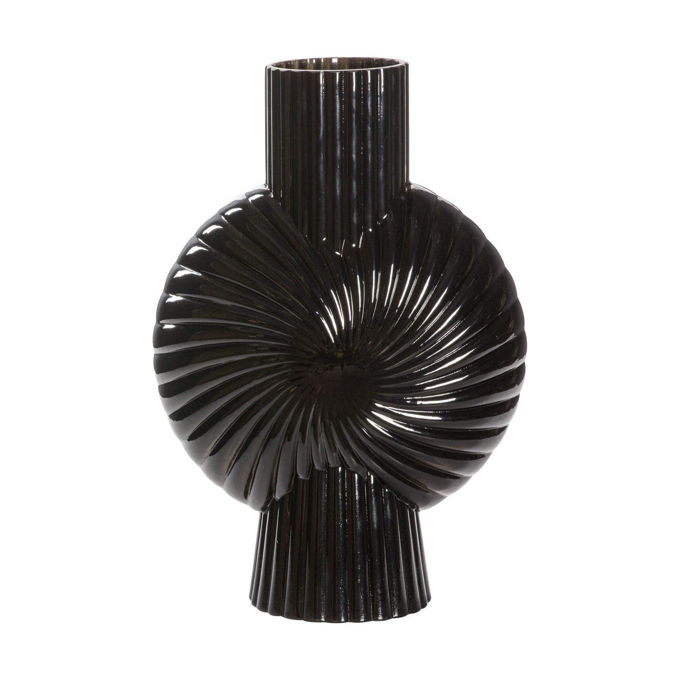 Bodhi Accessories Bisham Vase Black Large House of Isabella UK