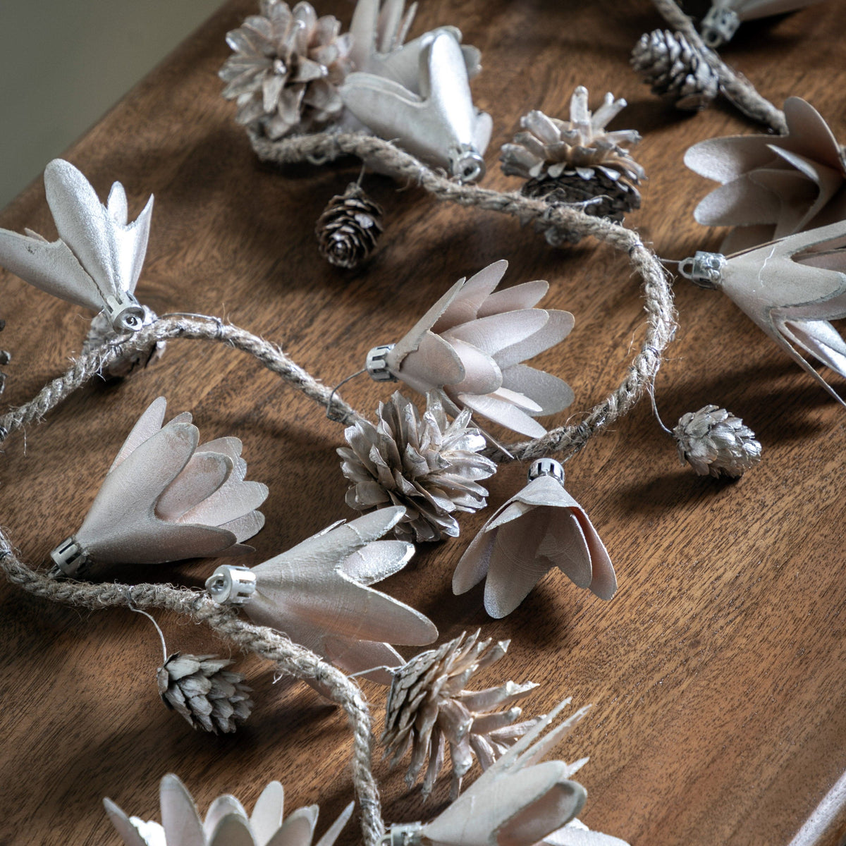 Bodhi Accessories Blush Cone & Floral Garland House of Isabella UK