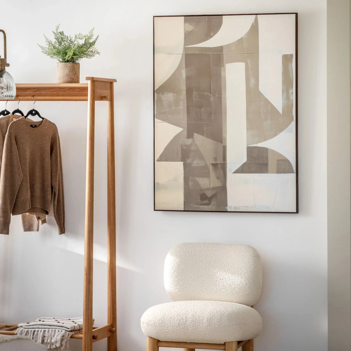 Bodhi Accessories BMessig Abstract Framed Canvas House of Isabella UK