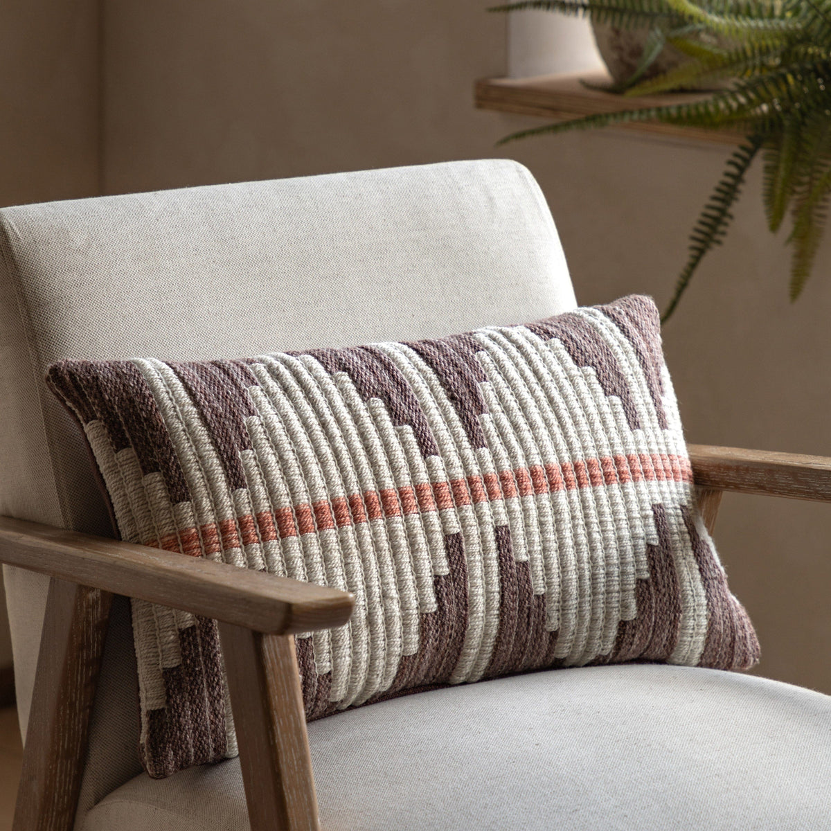 Bodhi Accessories Bodil Woven Cushion House of Isabella UK