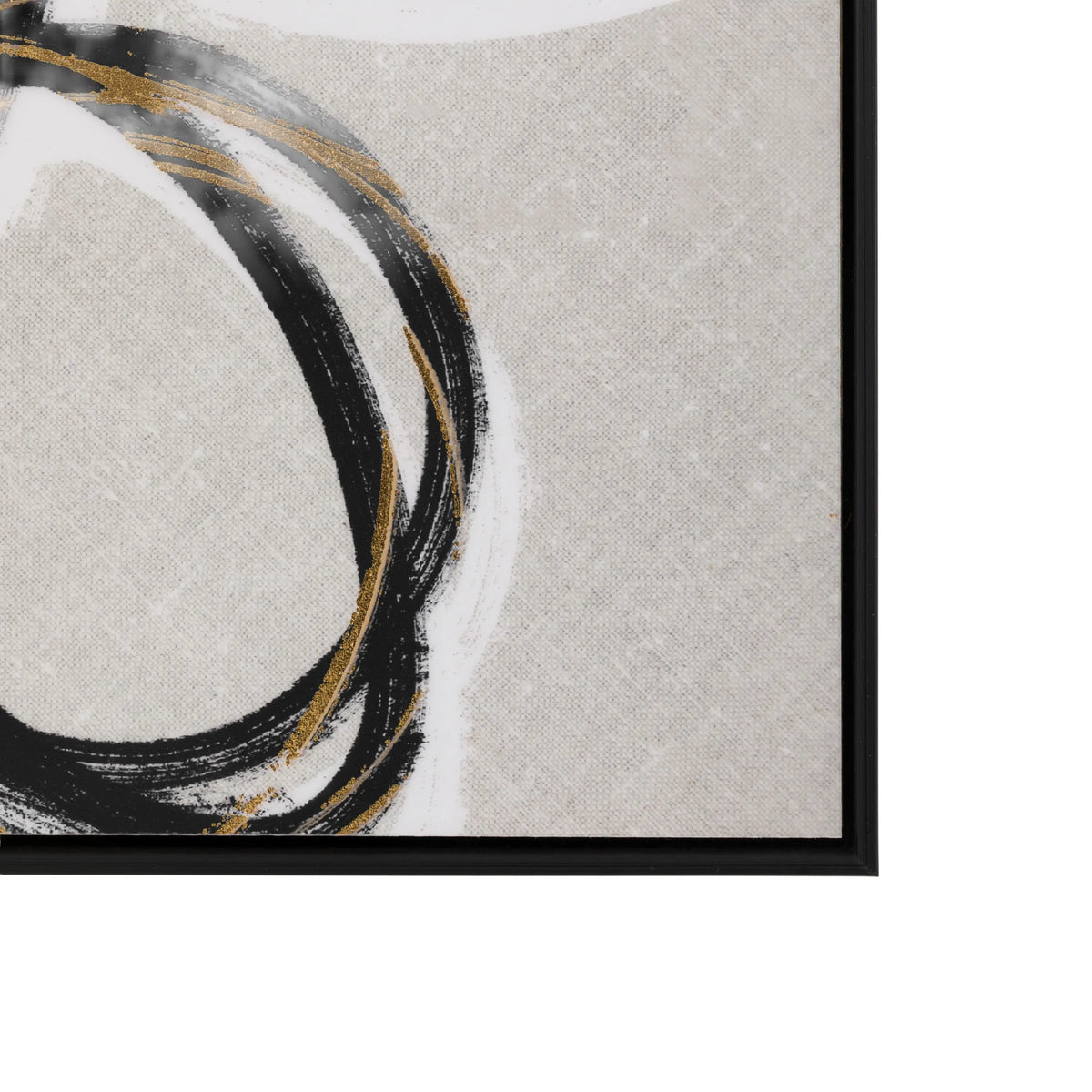 Bodhi Accessories Bold as Gold Framed Canvas Set of 2 House of Isabella UK