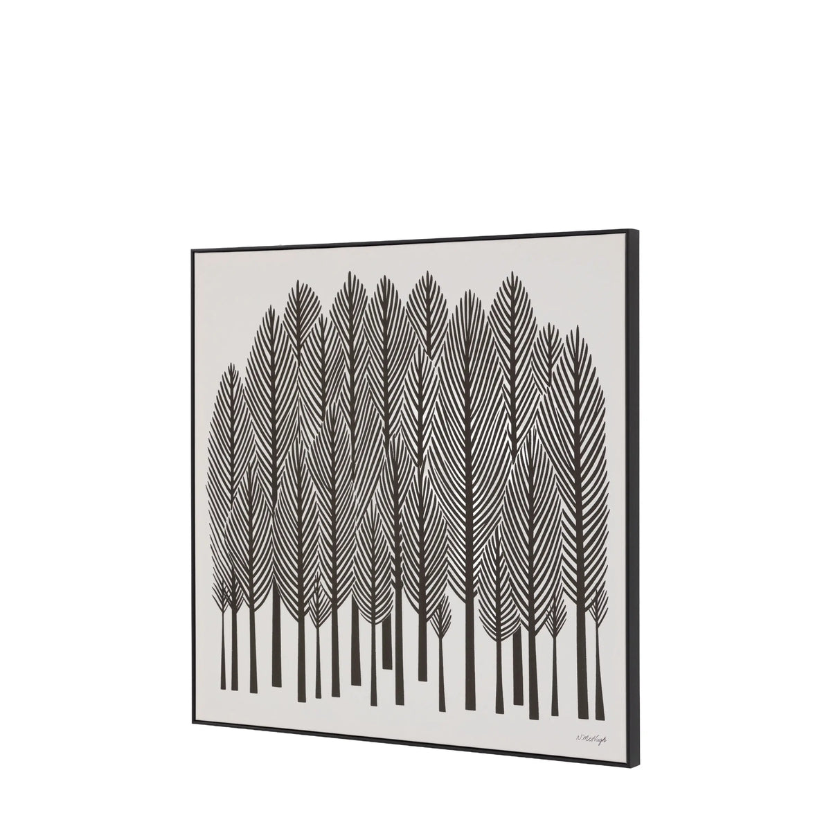 Bodhi Accessories Branching Out Framed Canvas House of Isabella UK