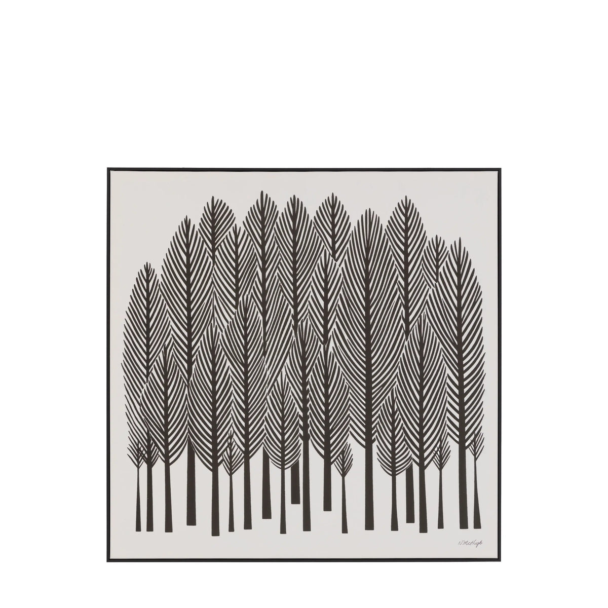 Bodhi Accessories Branching Out Framed Canvas House of Isabella UK