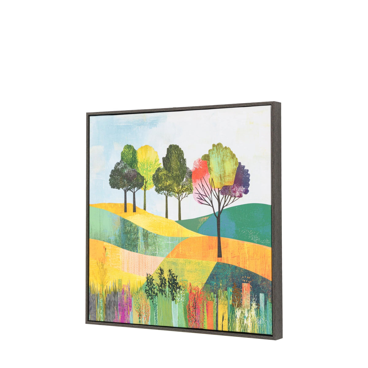 Bodhi Accessories Bright Horizons Framed Canvas House of Isabella UK