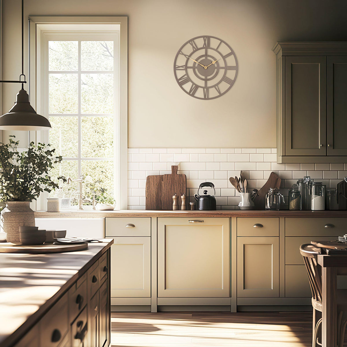 Bodhi Accessories Bright Star Wall Clock Sparrow House of Isabella UK