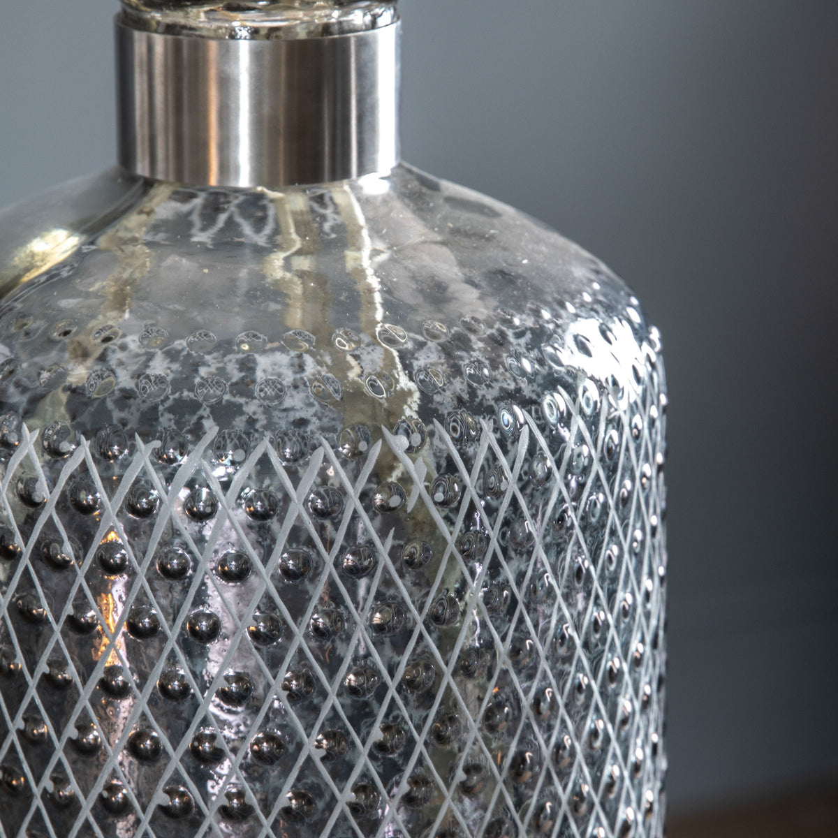 Burnt Vase Etched Large.