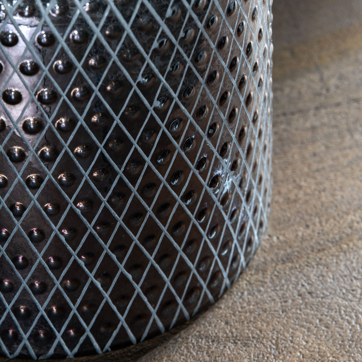 Burnt Vase Etched Small.