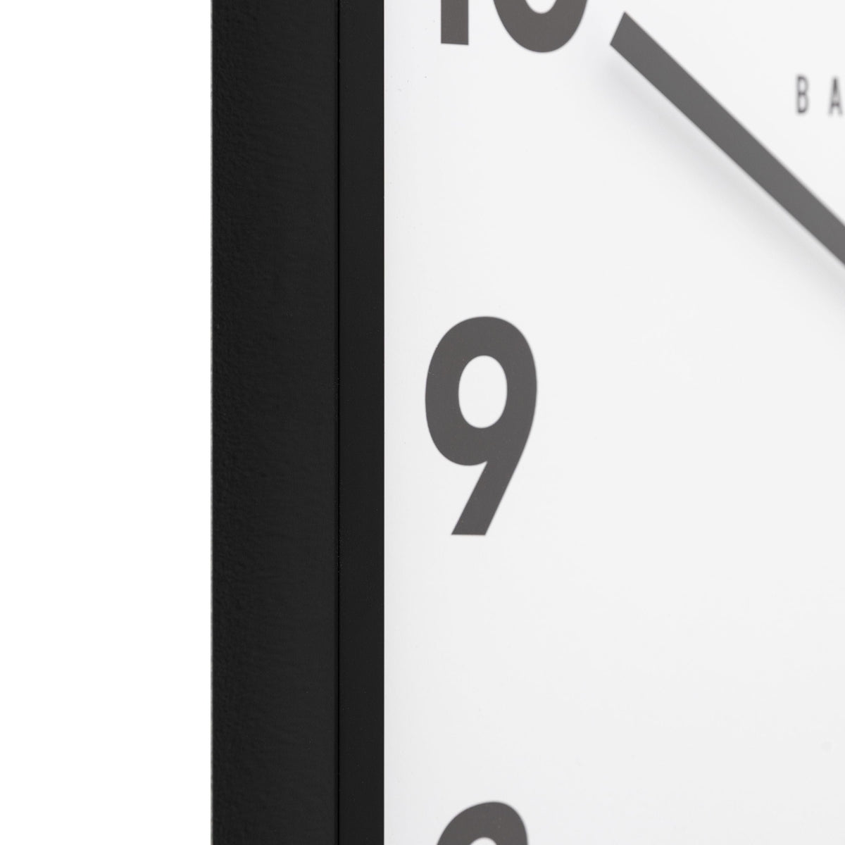 Bodhi Accessories Buxtone Wall Clock Black House of Isabella UK