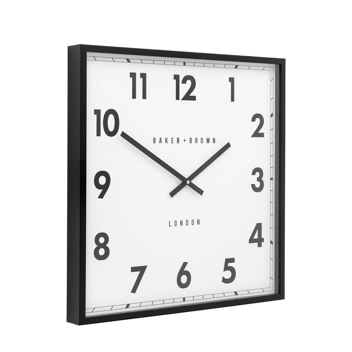 Bodhi Accessories Buxtone Wall Clock Black House of Isabella UK