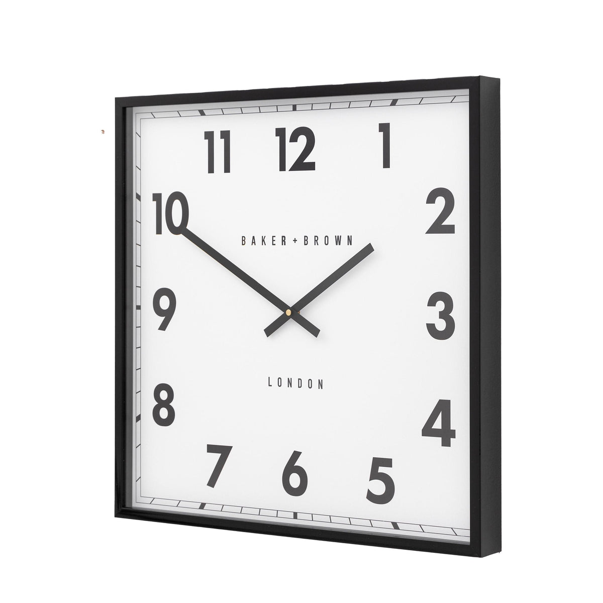 Bodhi Accessories Buxtone Wall Clock Black House of Isabella UK