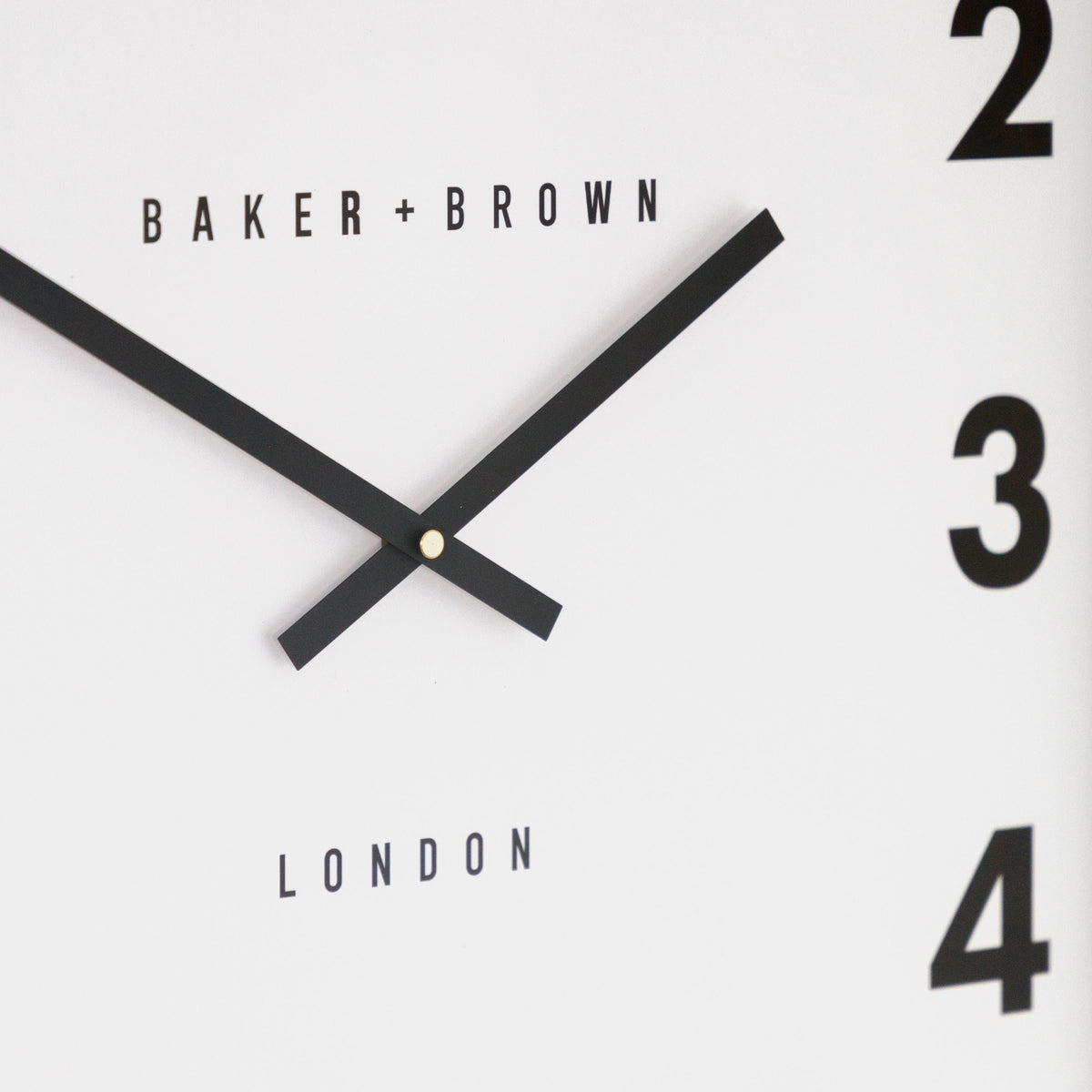 Bodhi Accessories Buxtone Wall Clock Black House of Isabella UK