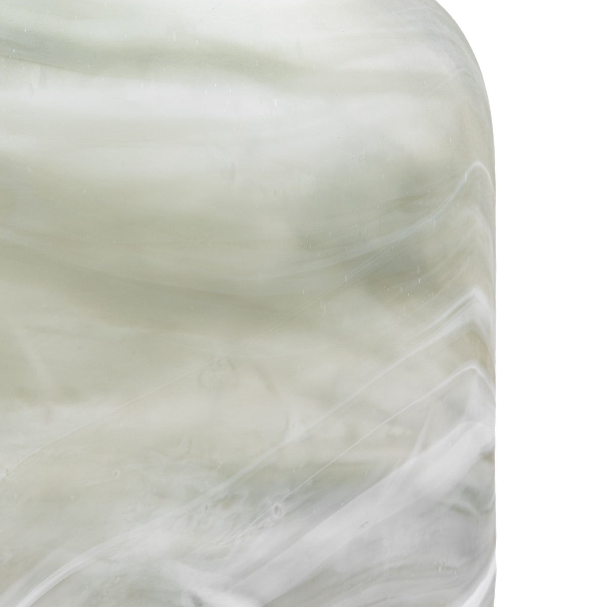 Bodhi Accessories Caldeira Handblown Glass Vase Wide Sage House of Isabella UK