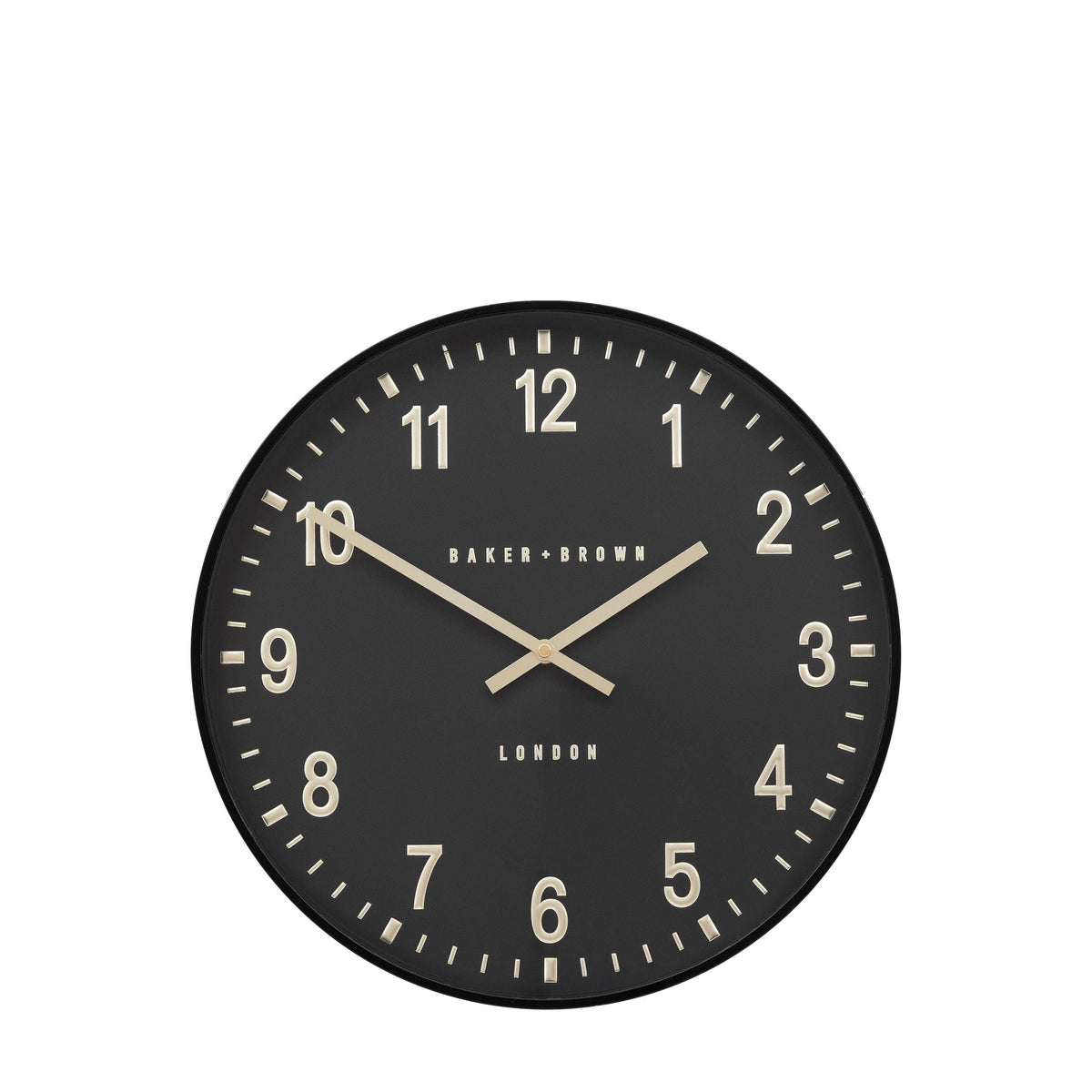 Bodhi Accessories Campo Wall Clock Black House of Isabella UK
