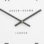 Bodhi Accessories Campo Wall Clock Grey House of Isabella UK