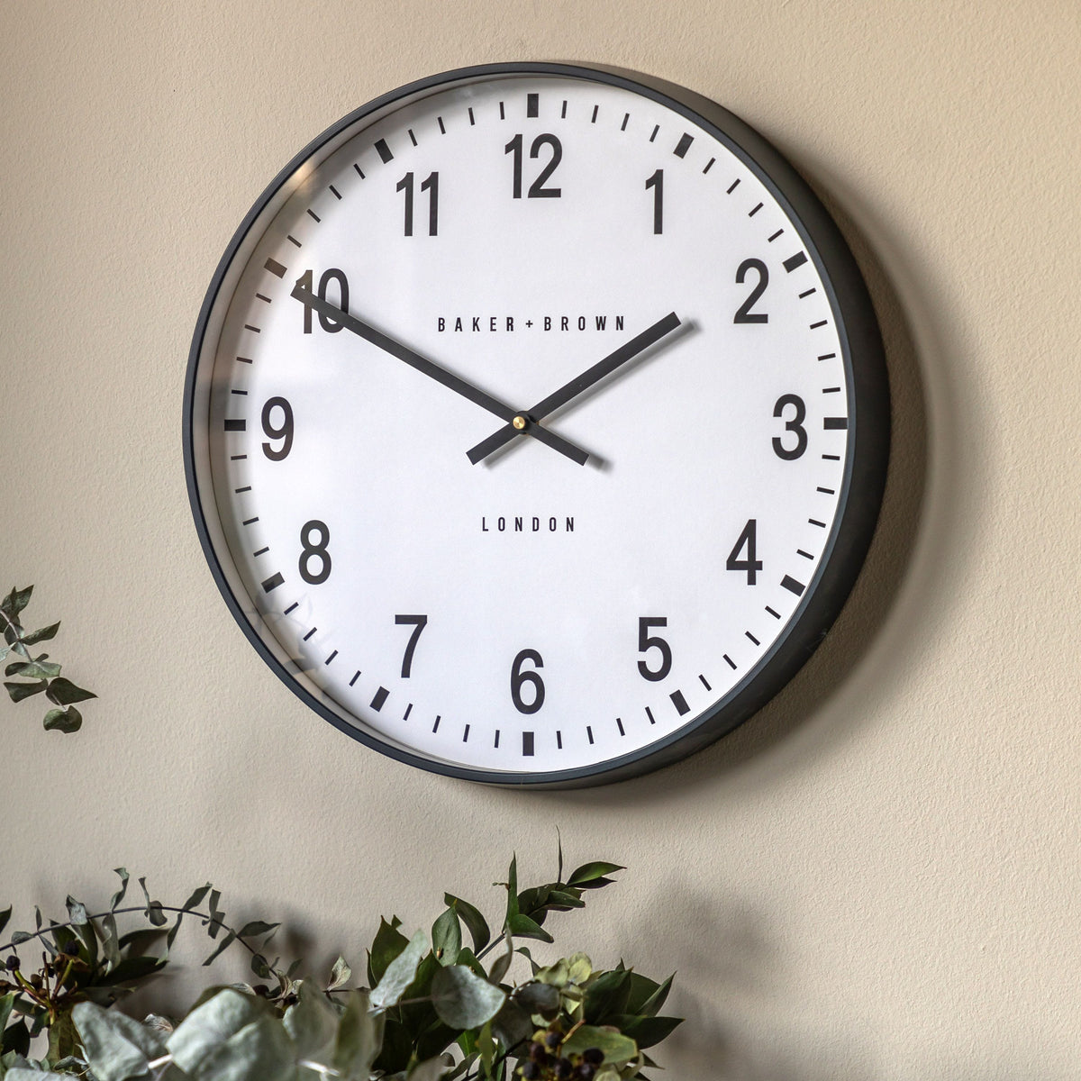 Bodhi Accessories Campo Wall Clock Grey House of Isabella UK