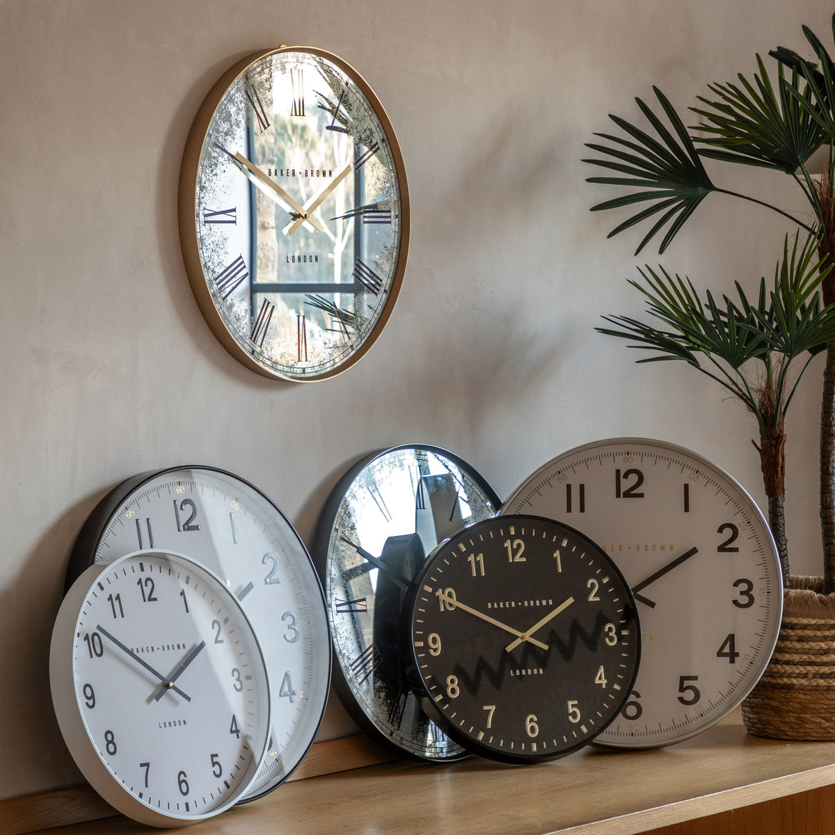 Bodhi Accessories Campo Wall Clock White House of Isabella UK