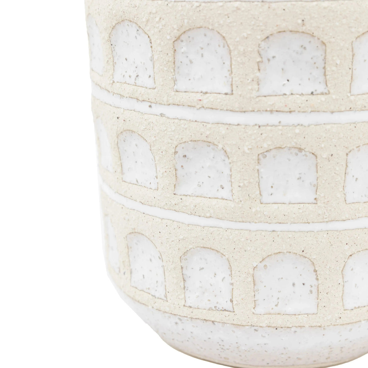 Bodhi Accessories Capua Ceramic Graphic Vase House of Isabella UK