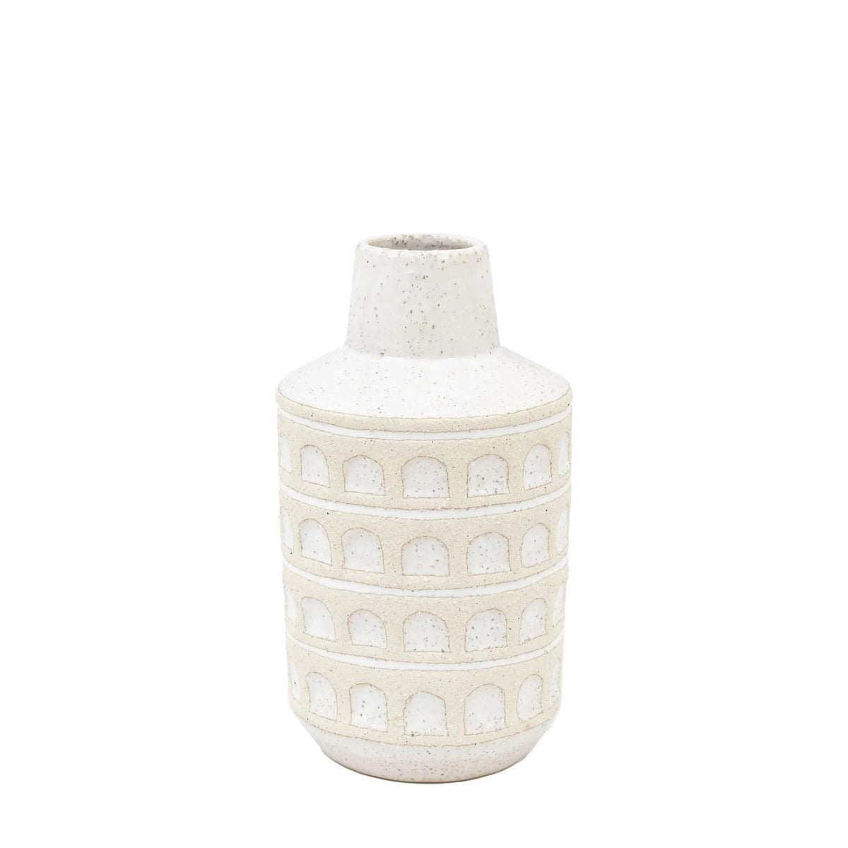 Bodhi Accessories Capua Ceramic Graphic Vase House of Isabella UK