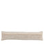 Bodhi Accessories Cardinham Stitched Draught Excluder Ecru House of Isabella UK