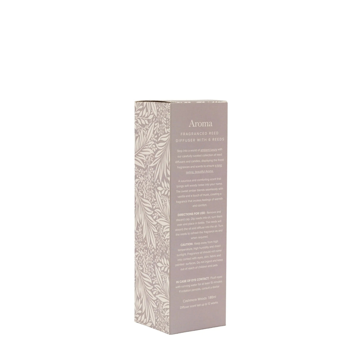 Bodhi Accessories Cashmere Woods Reed Diffuser 180ml House of Isabella UK
