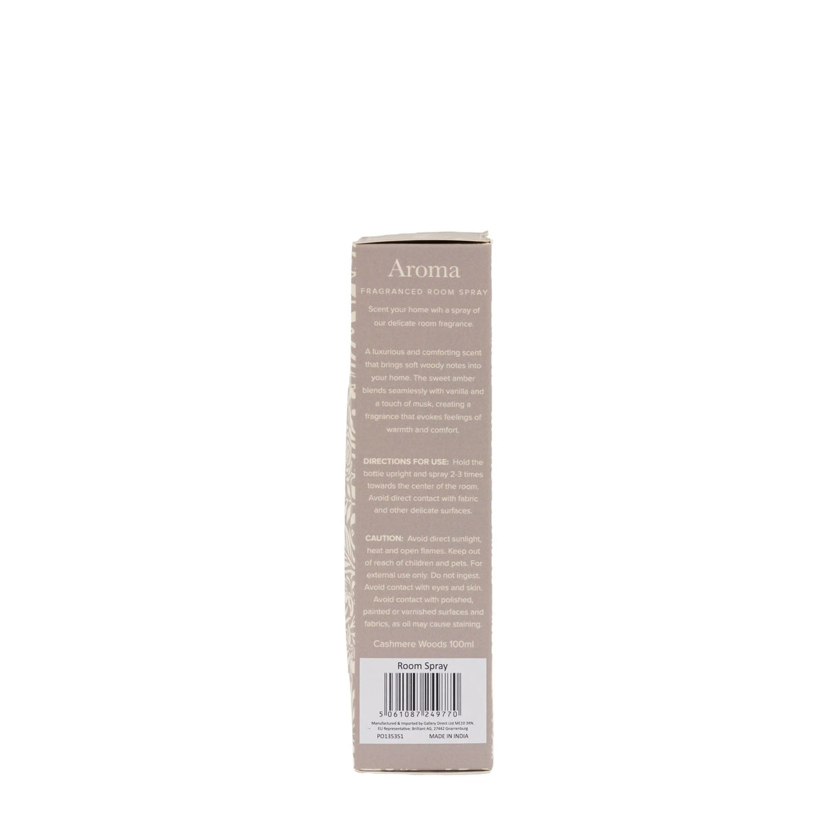 Bodhi Accessories Cashmere Woods Room Spray 100ml House of Isabella UK