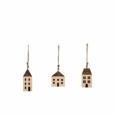 Bodhi Accessories Cawsand Houses Set of 6 House of Isabella UK