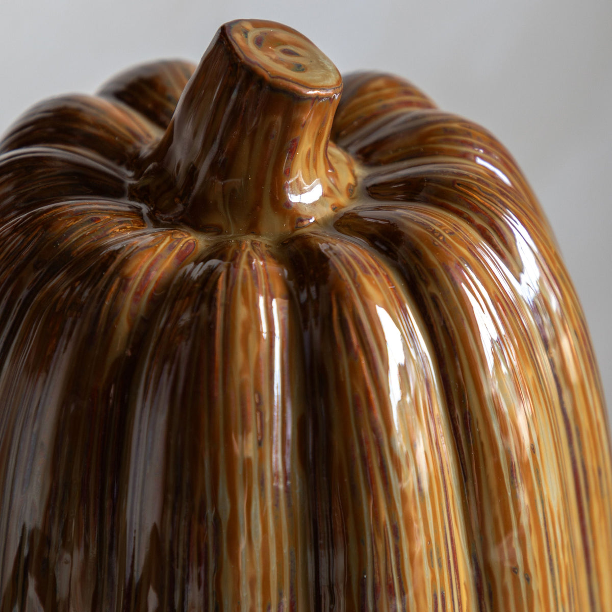 Bodhi Accessories Ceramic Pumpkin Rust House of Isabella UK