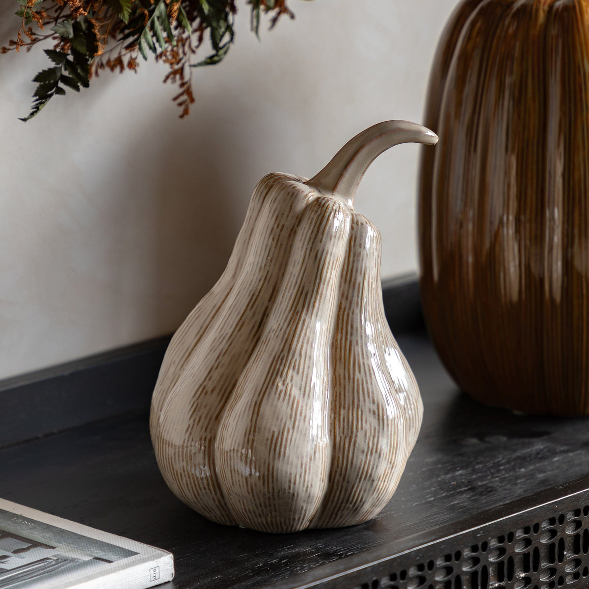 Bodhi Accessories Ceramic Pumpkin Sage House of Isabella UK