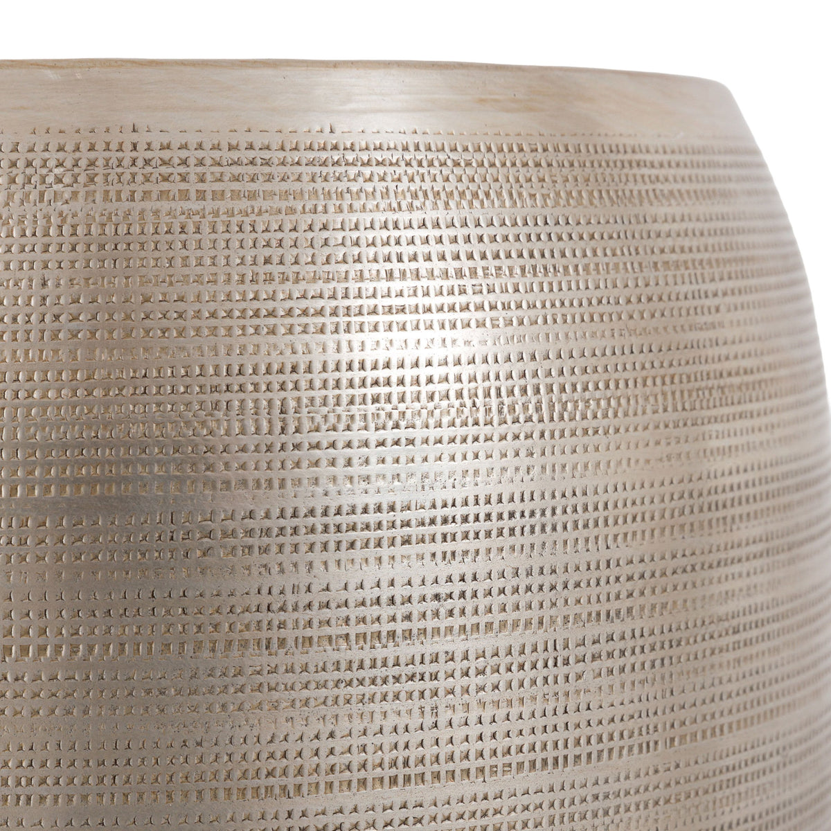 Bodhi Accessories Chatai Planters Antique Silver 2pk House of Isabella UK