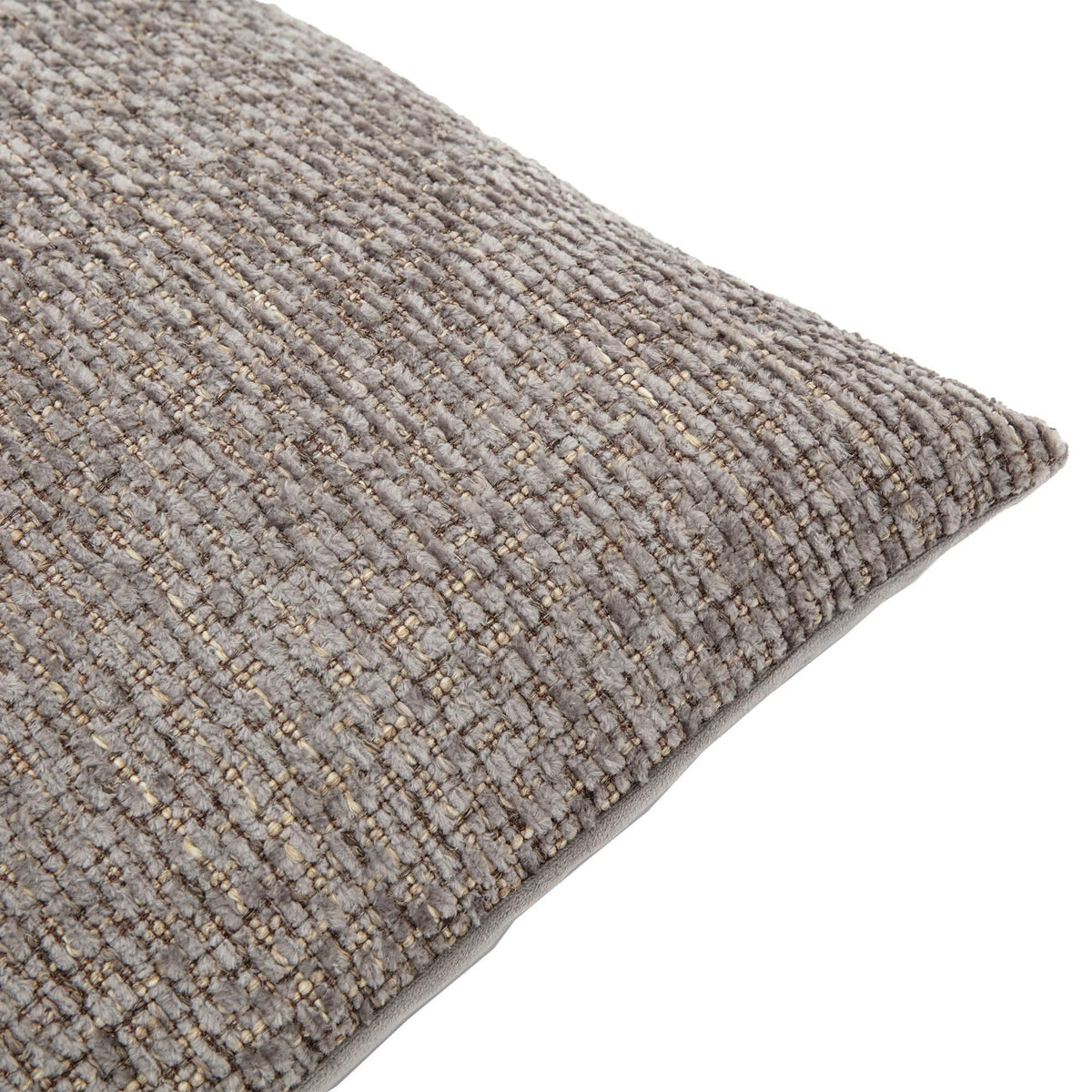 Bodhi Accessories Chenille Cushion Grey House of Isabella UK