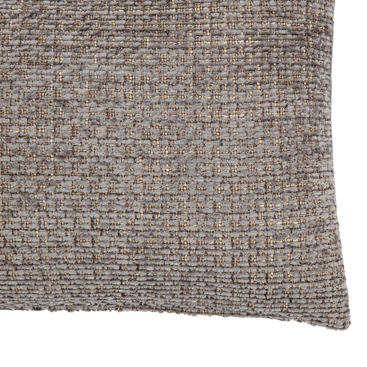 Bodhi Accessories Chenille Cushion Grey House of Isabella UK