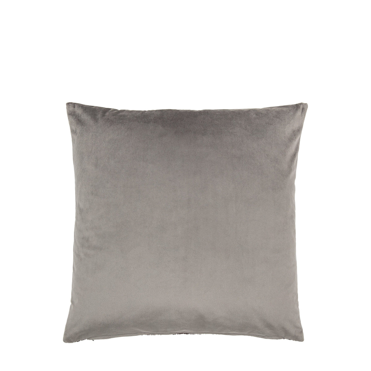 Bodhi Accessories Chenille Cushion Grey House of Isabella UK
