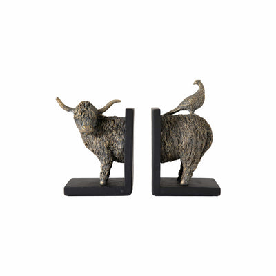 Bodhi Accessories Chidgley Cow Bookends Set of 2 House of Isabella UK