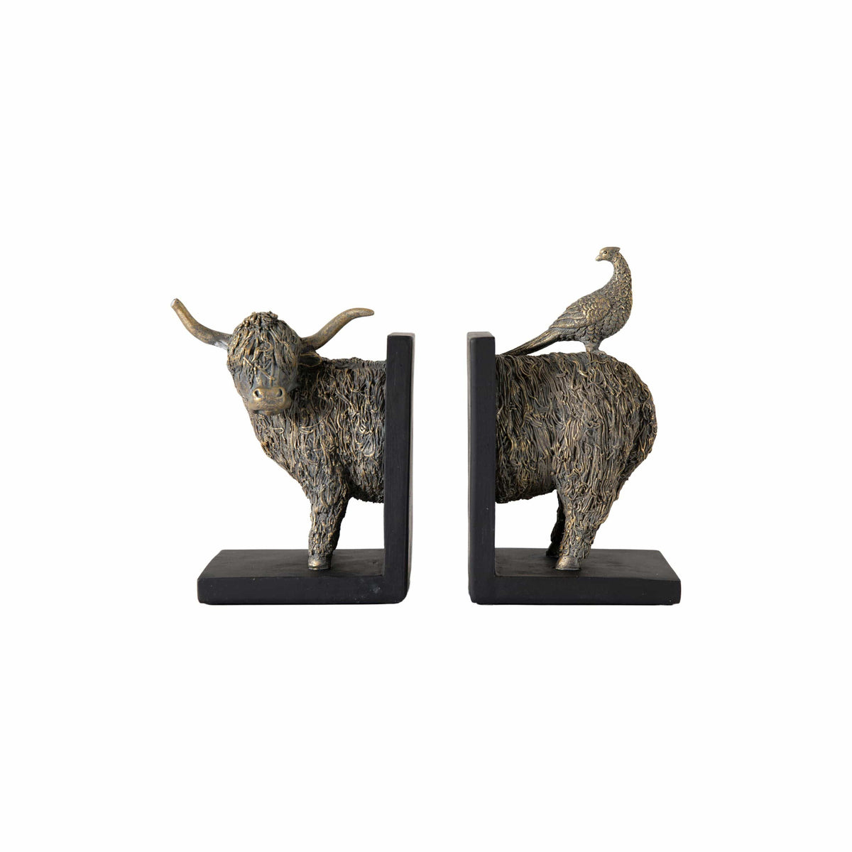 Chidgley Cow Bookends Set of 2.