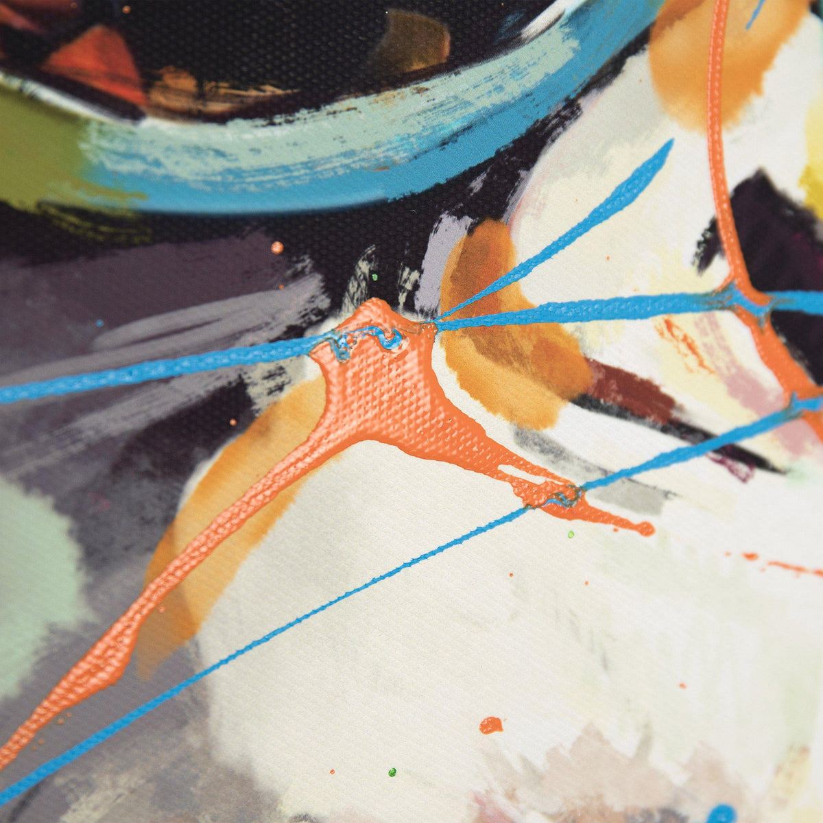 Bodhi Accessories Chillin' Chimp Framed Canvas House of Isabella UK