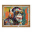 Bodhi Accessories Chillin' Chimp Framed Canvas House of Isabella UK