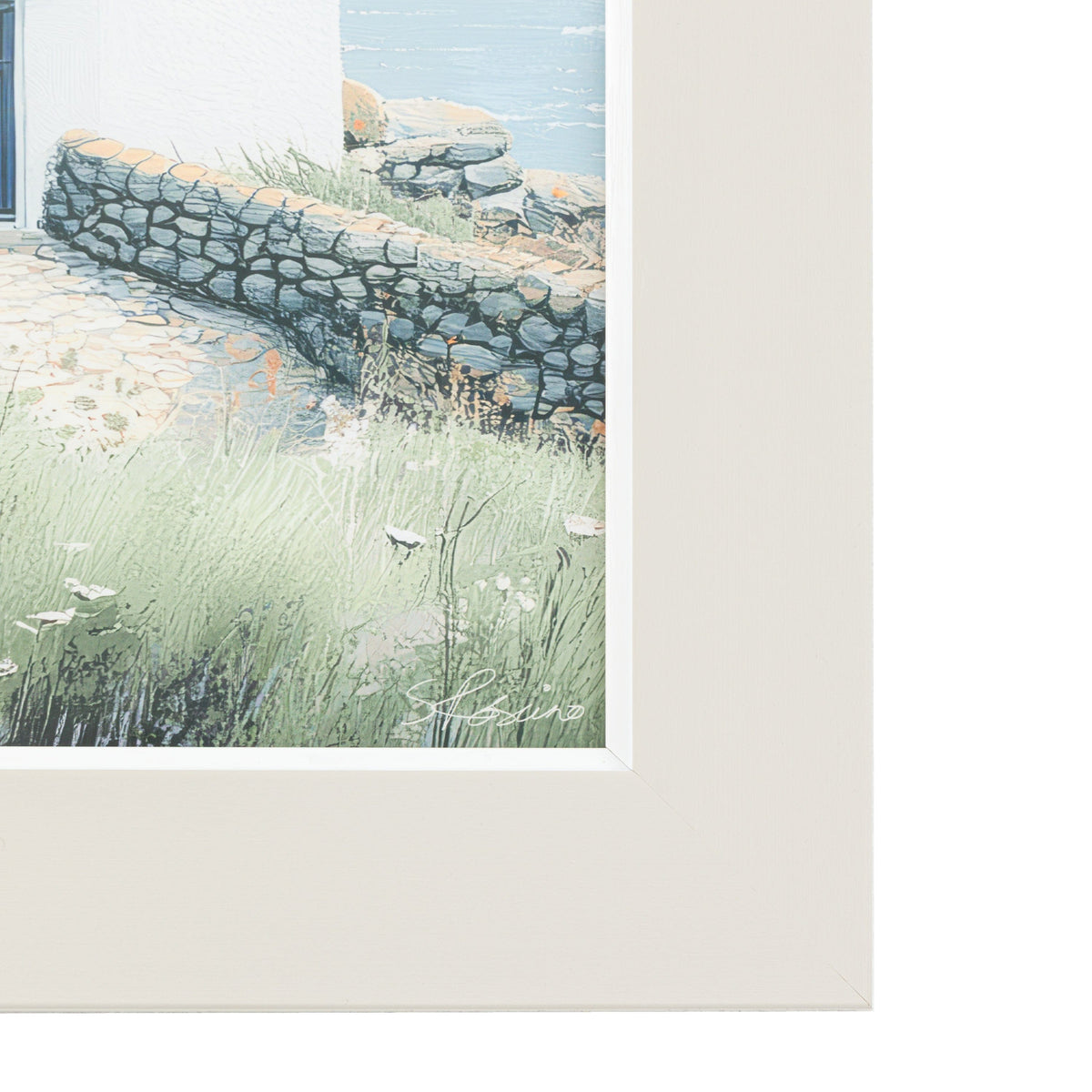 Bodhi Accessories Coastal Cottage Framed Art House of Isabella UK