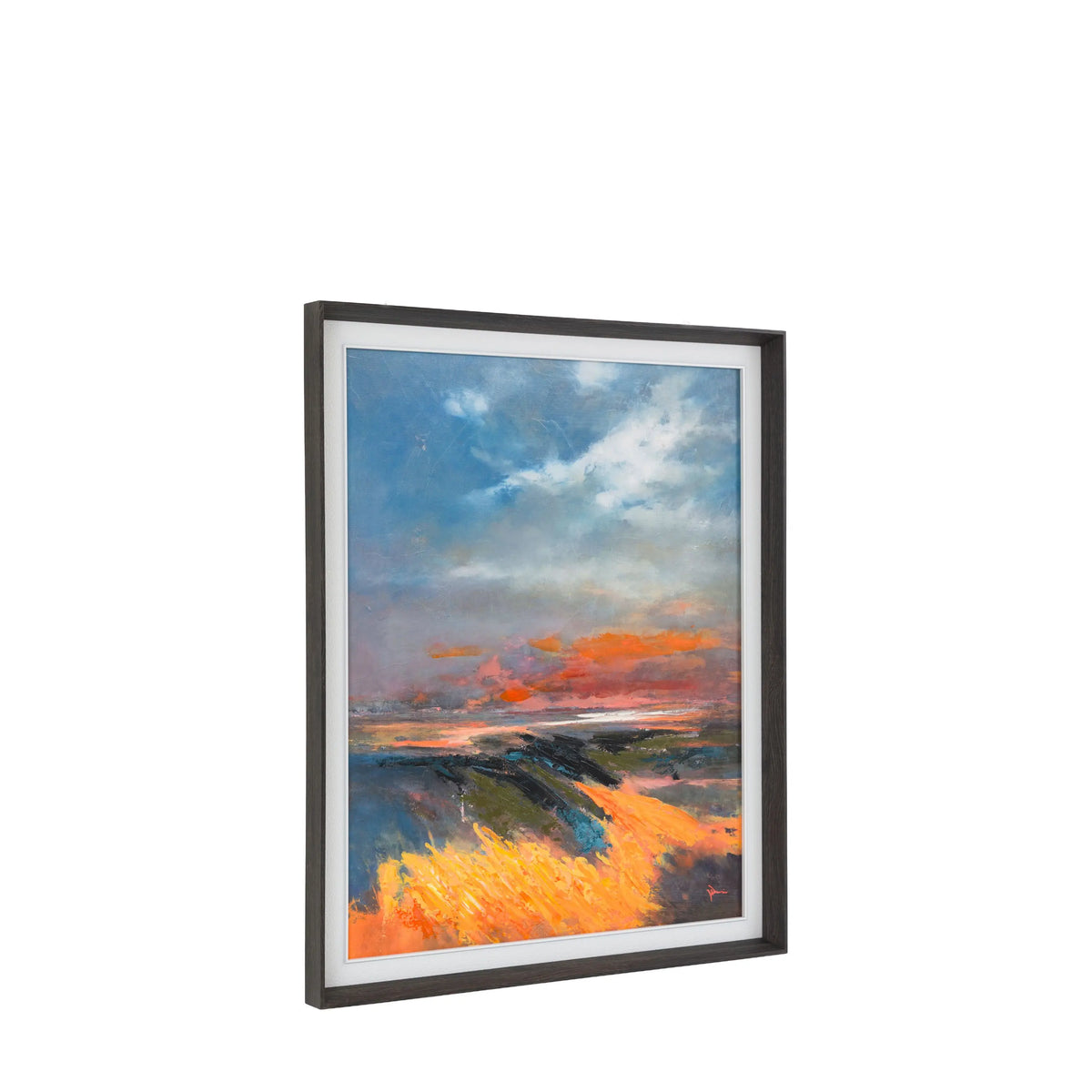Bodhi Accessories Coastal Glow Framed Canvas House of Isabella UK