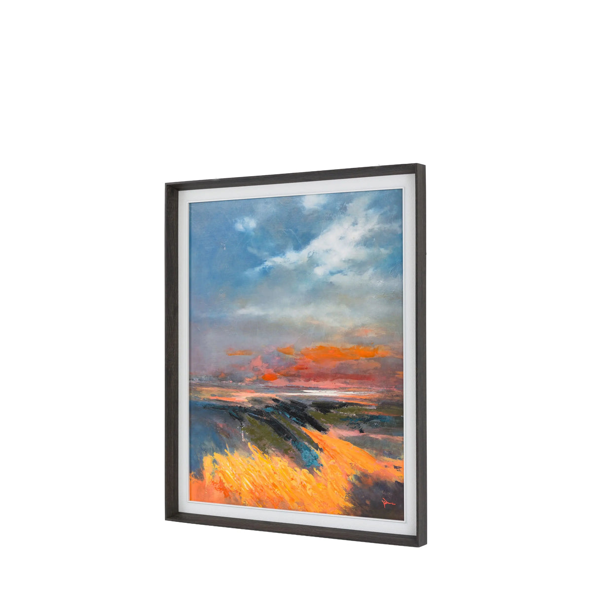 Bodhi Accessories Coastal Glow Framed Canvas House of Isabella UK